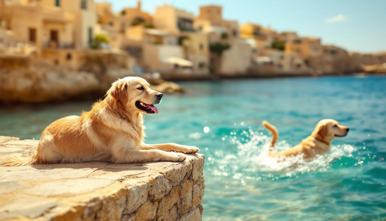 Golden Retrievers vs Labradors: Which Thrives Better in Malta's Mediterranean Climate?